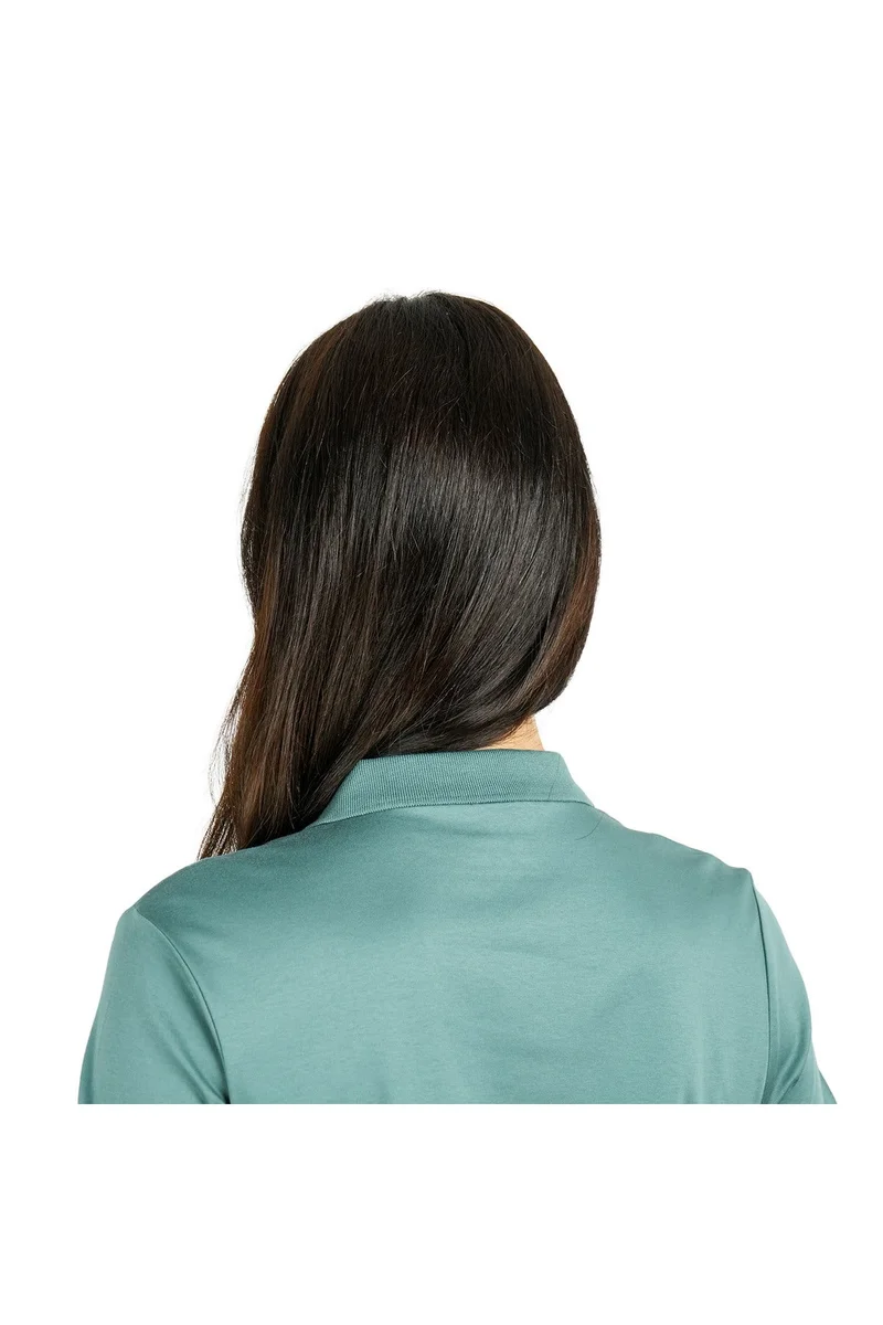 GIORDANO Green Cotton Polo for Women